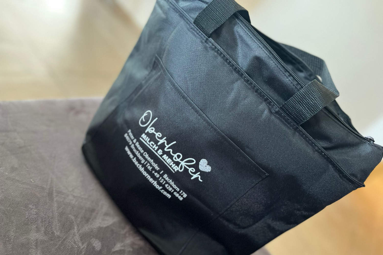 Die kleine Oberhofer Kühltasche.